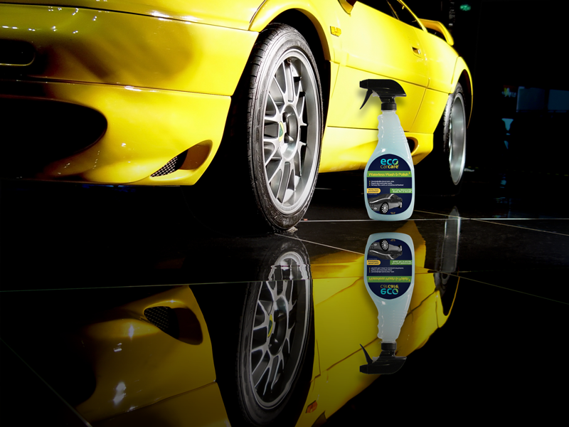 1 Gallon + 32 Oz Waterless Car Wash & Wax Combo