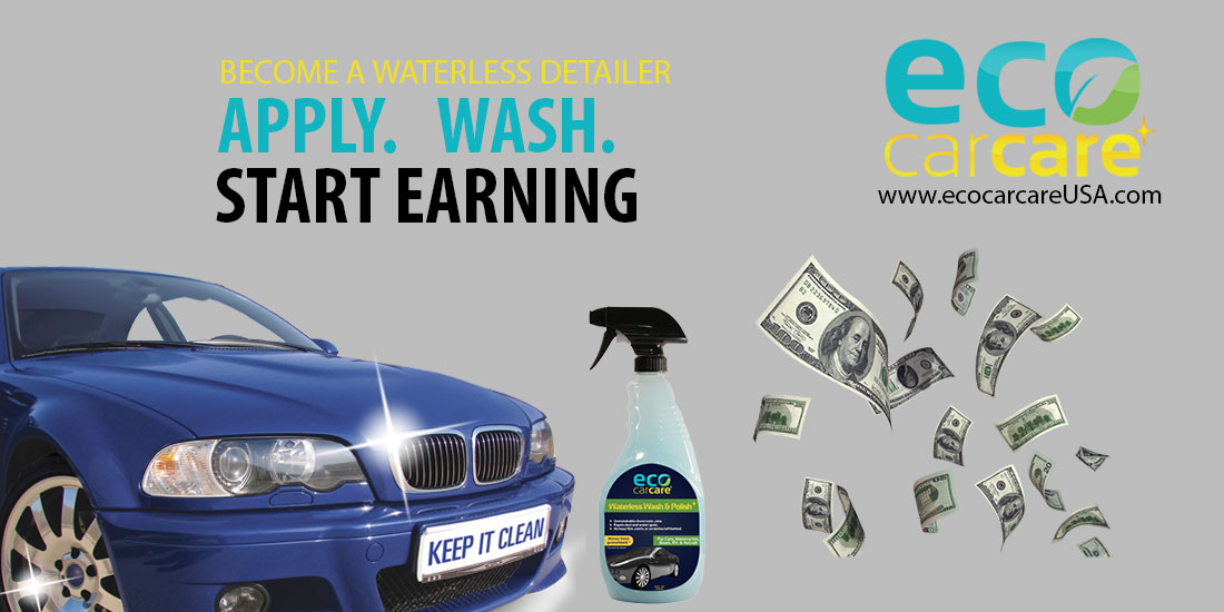 make money with a waterless car wash business